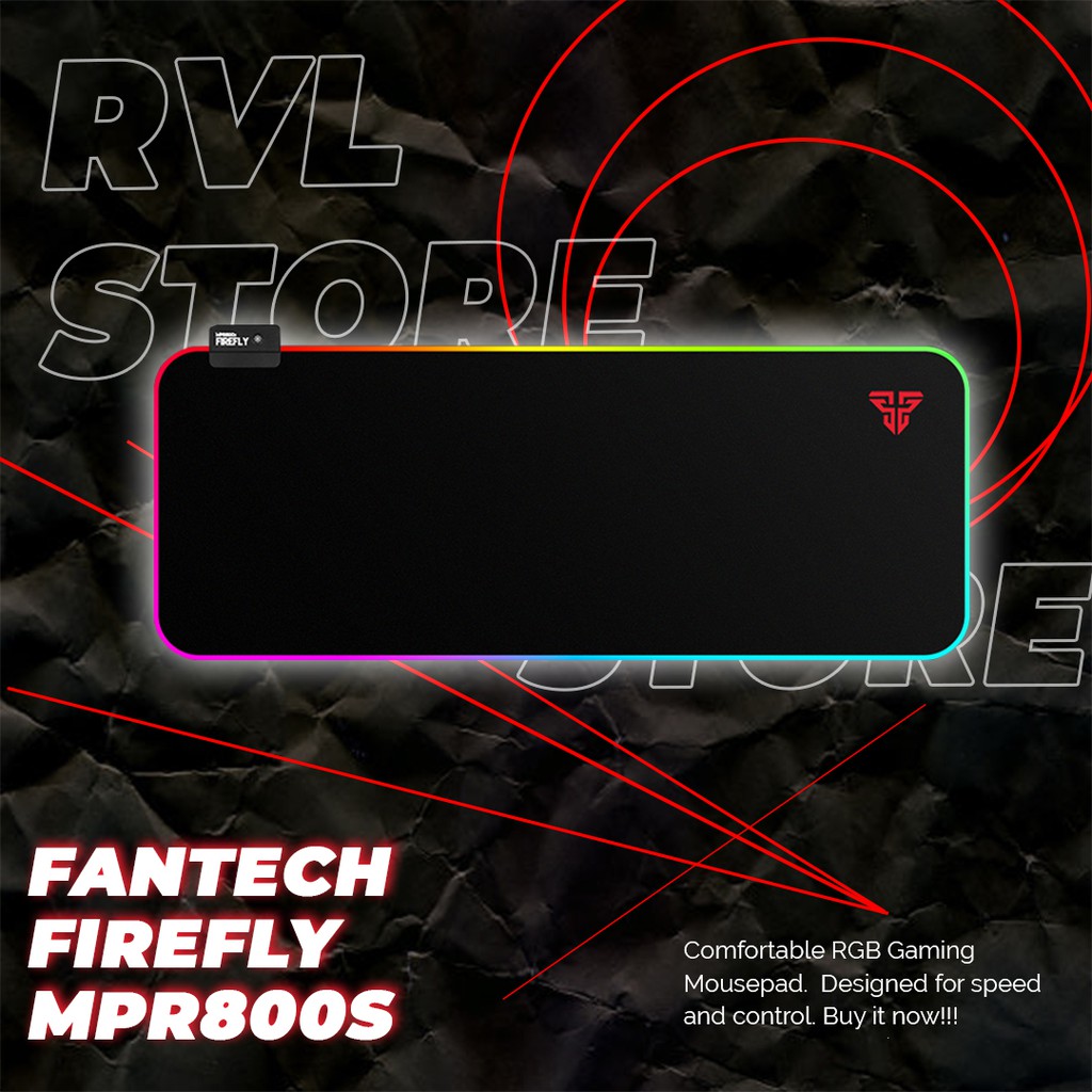 FANTECH FIREFLY MPR800S RGB MOUSE PAD