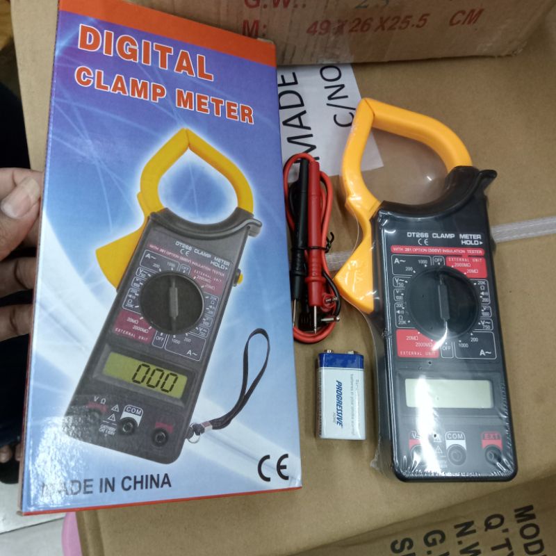 Multitester clemp meter digital DT-266