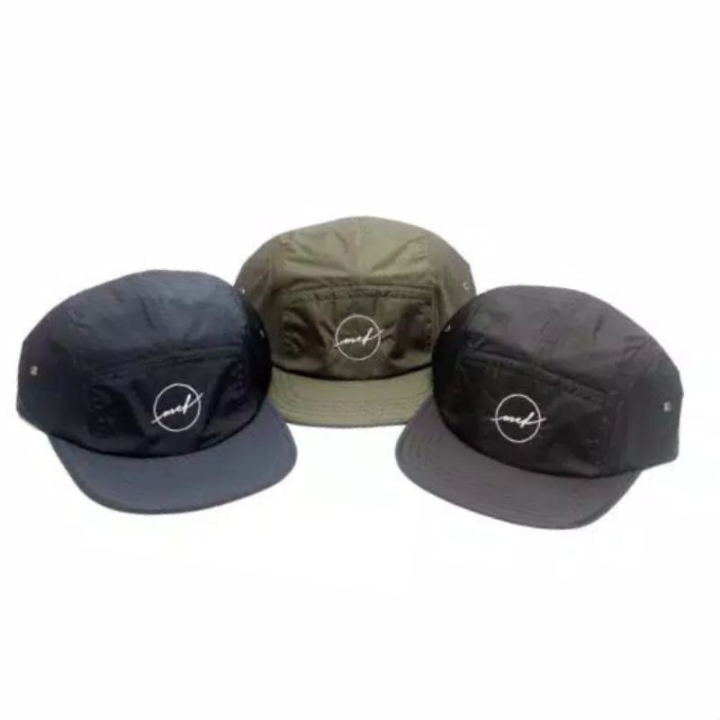 Topi 5 Five Panel bordir high quality