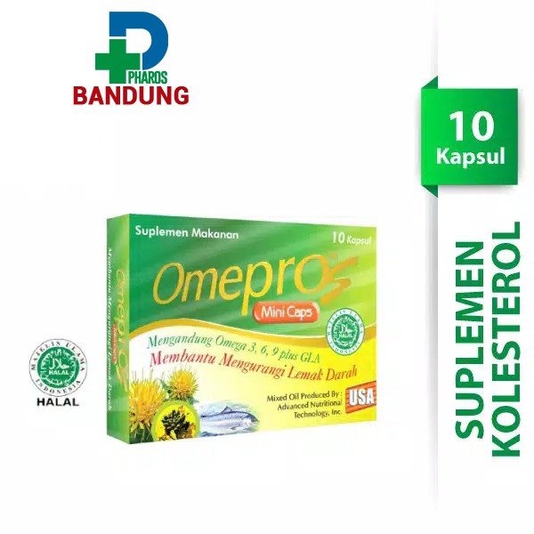 Omepros Mini capsule isi 10 Kapsul