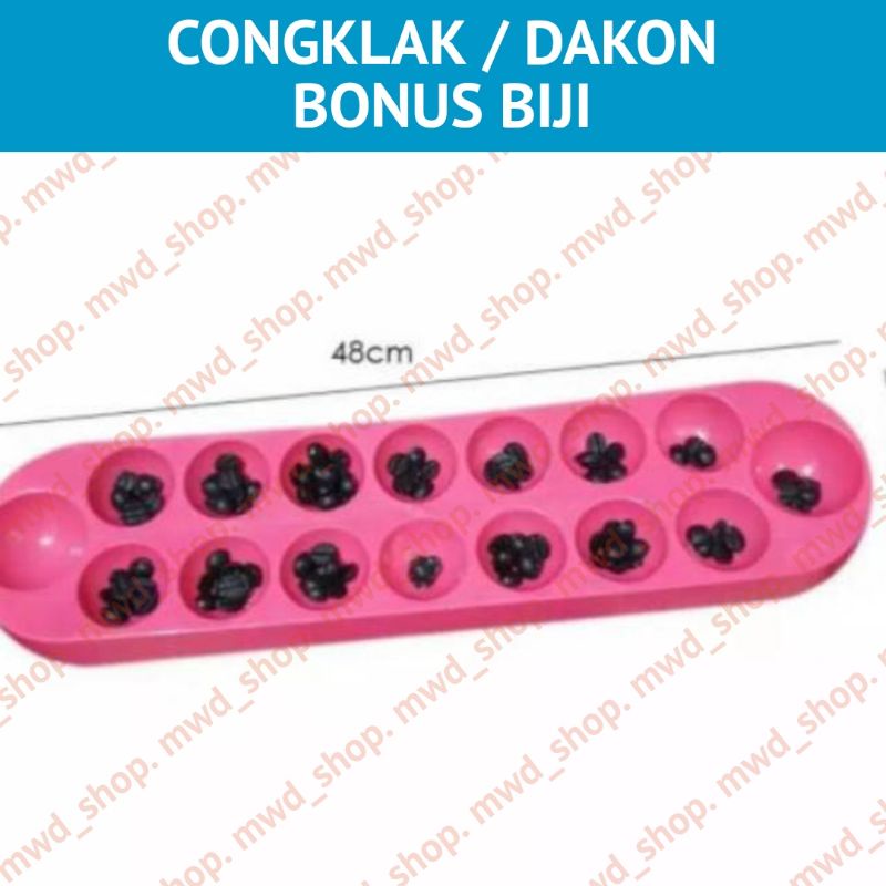 Dakon Congklak + Biji