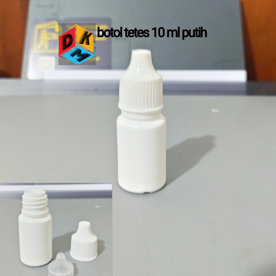 Botol tetes 10 ml putih