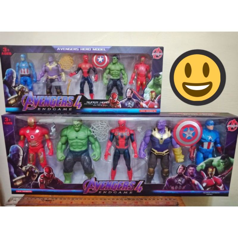 Mainan avengers isi 5