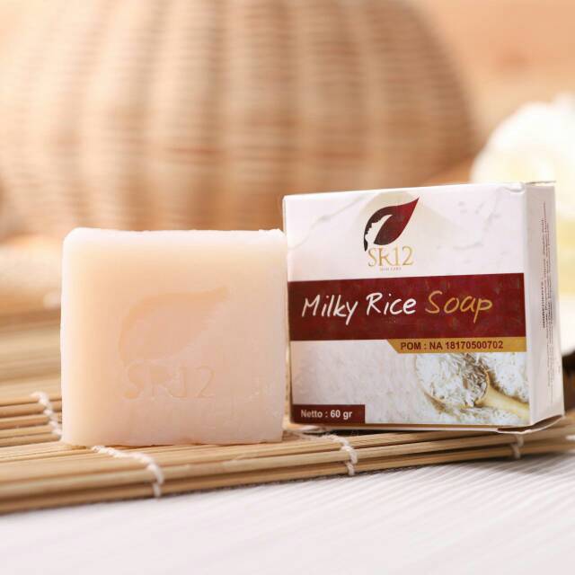 Milky rice soap