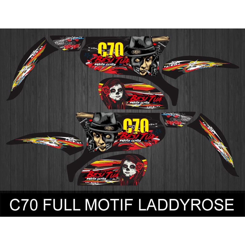 STRIPING C70 FULL LADDYROSE