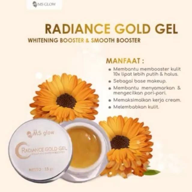 Radiance gold gel