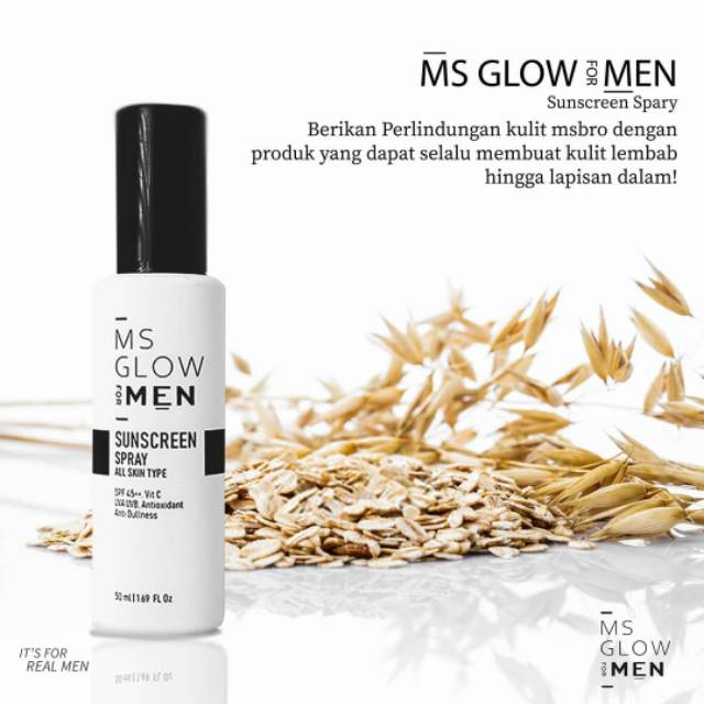 SUNSCREEN SPRAY MSGLOWMEN