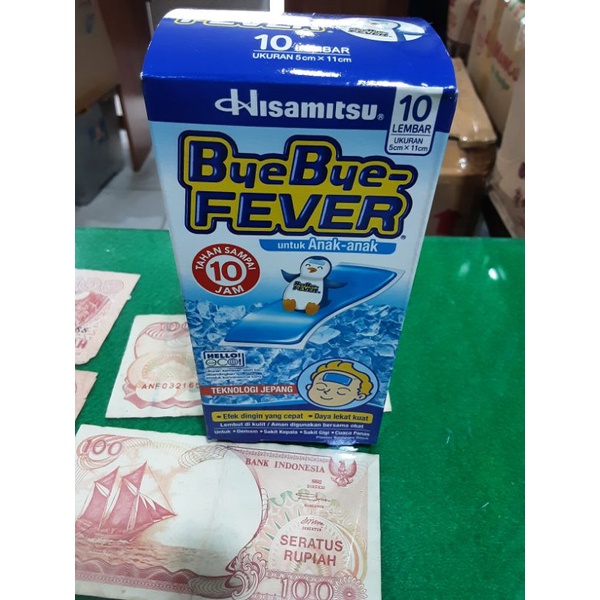 Bye-Bye Fever Anak 1box(10pcs)