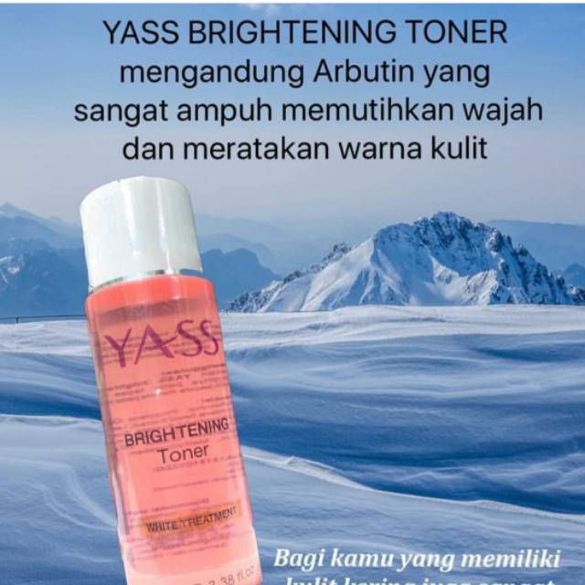 YASS BRIGHTENING TONER