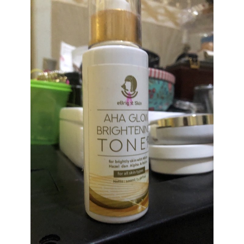 preloved toner brightening ebrightskin