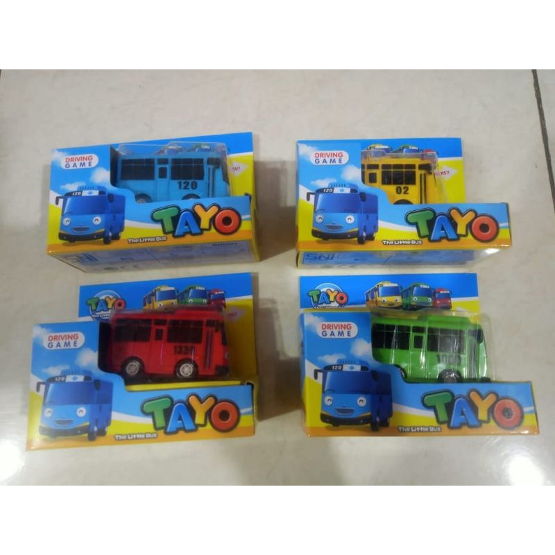 Mainan Anak The Little Bus Pull Back