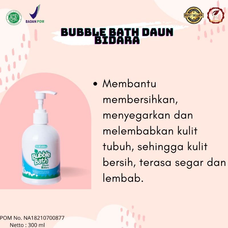Sr12 Kiddos Buble Bath Daun