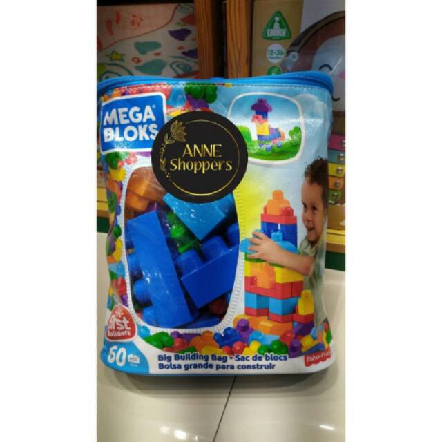 (Mega Bloks) First Builders  Big Building Bag -60 pc