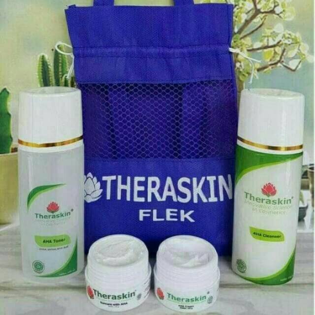 THERASKIN PAKET FLEK GLOWING ORIGINAL