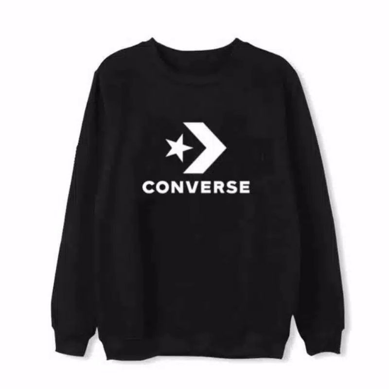 Jaket Sweater Converse Basic Distro Converse Pakaian Pria