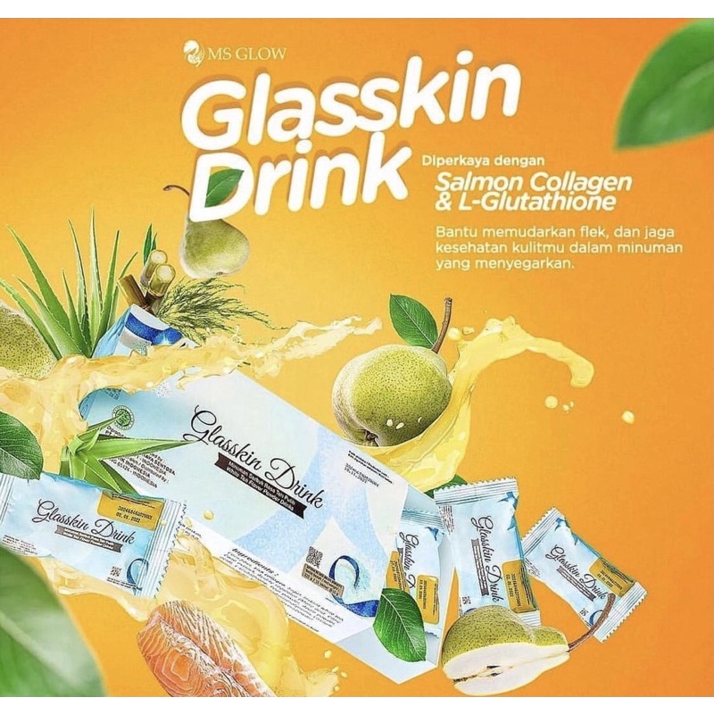 MS GLOW GLASSKIN DRINK