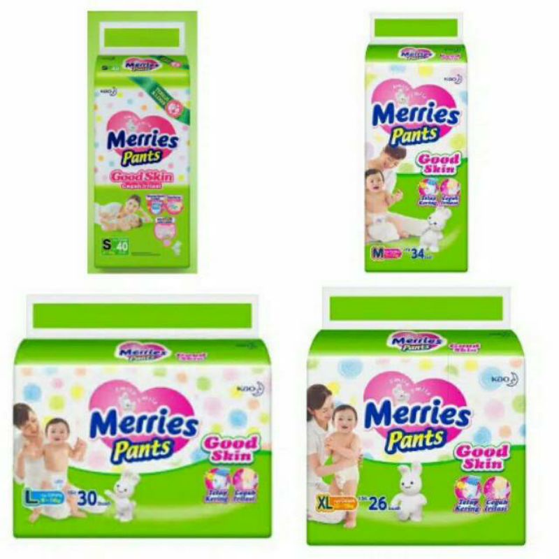 pempers merries M & L