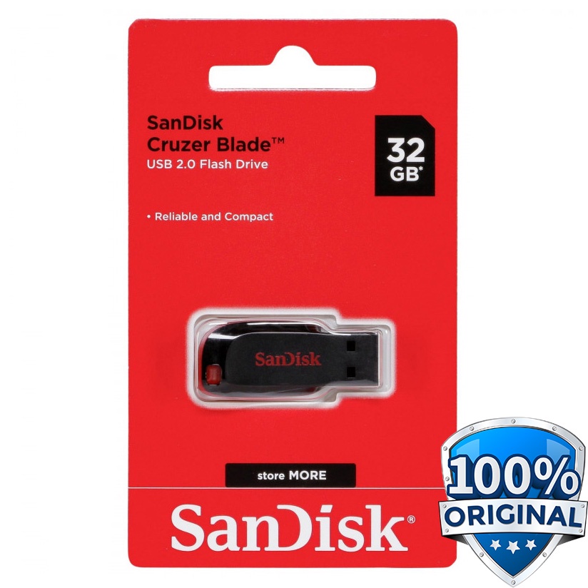 Flashdisk Sandisk 32GB Cruizer Blade