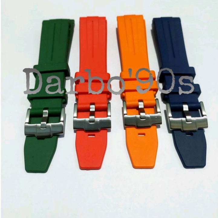 STRAP TALI JAM ROLEX RUBBER 20MM PREMIUM CLASS COLOUR(WARNA)