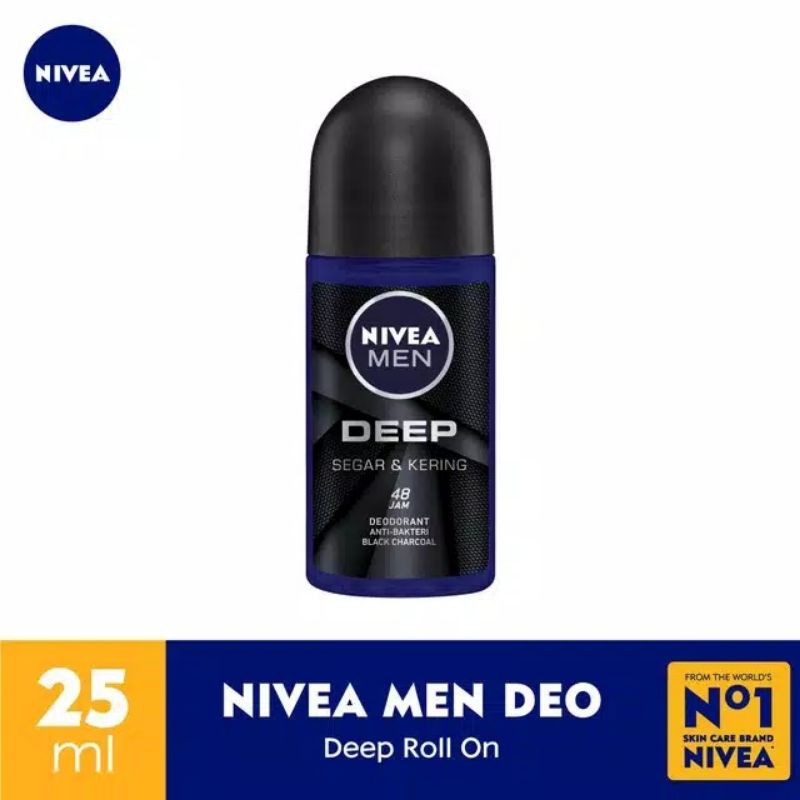 Nivea Men Deep Deodorant Roll On 25ml