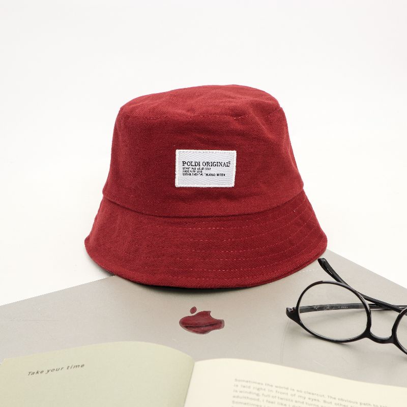 BUCKET HAT POLDI - MAROON