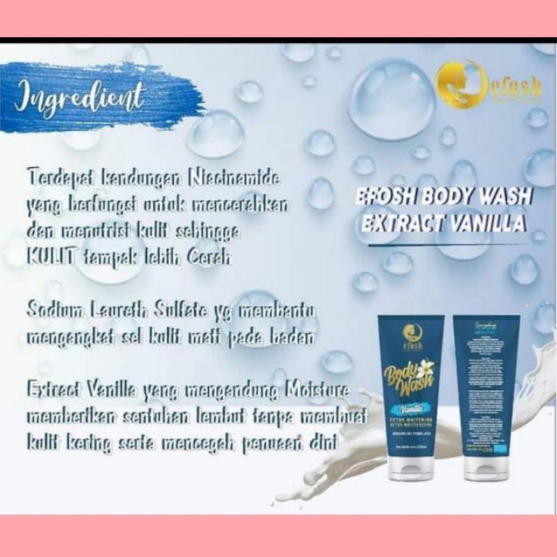 body wash efosh original