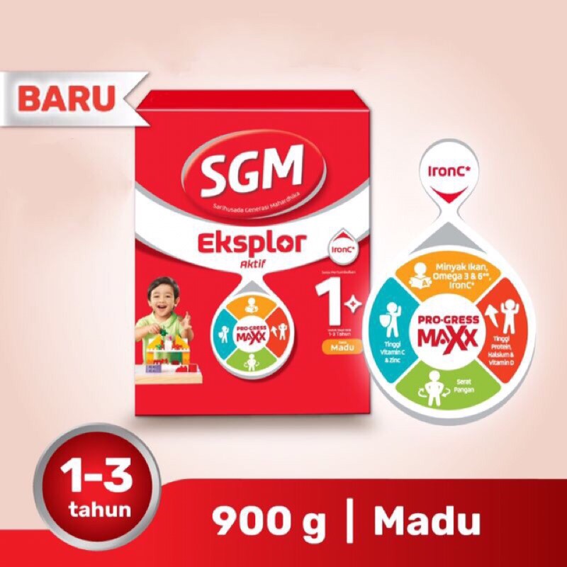 Sgm 1+ madu 900gr