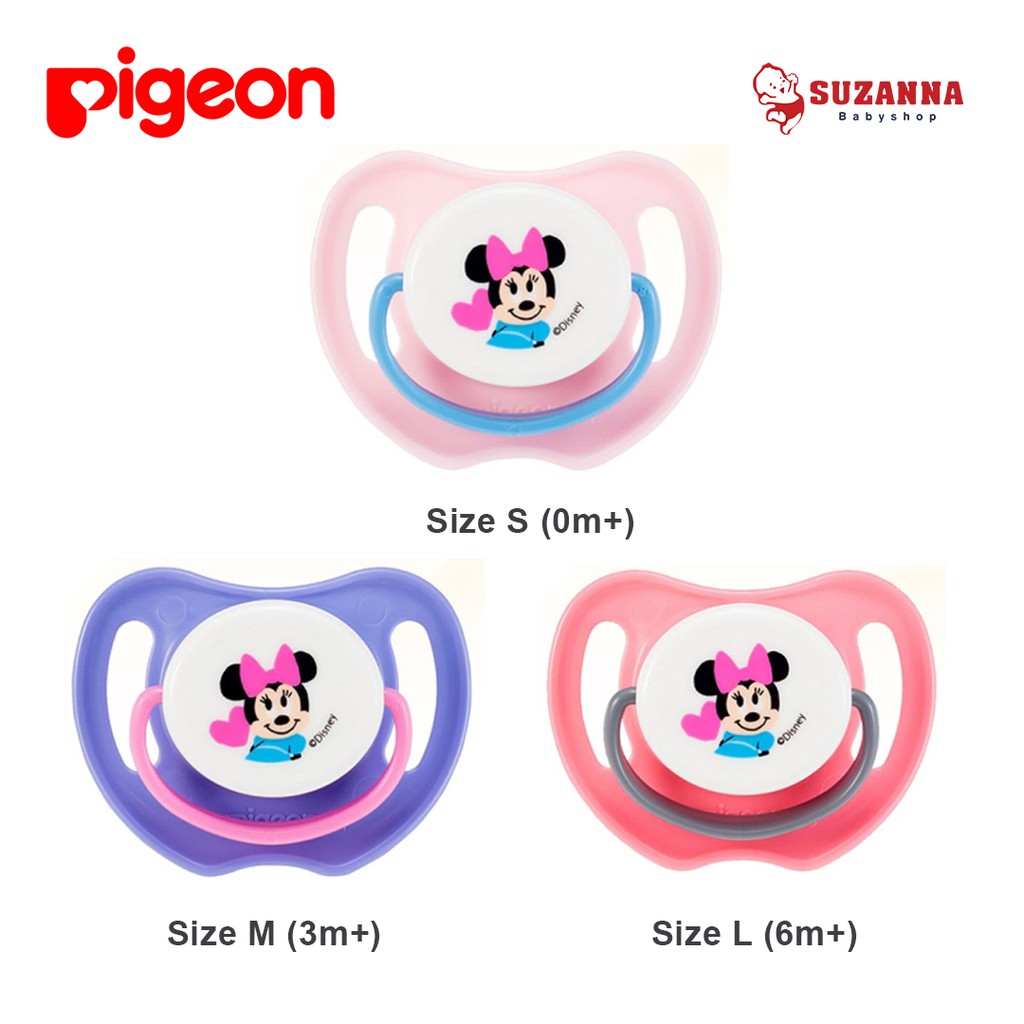 Pigeon Silicone Pacifier Minnie