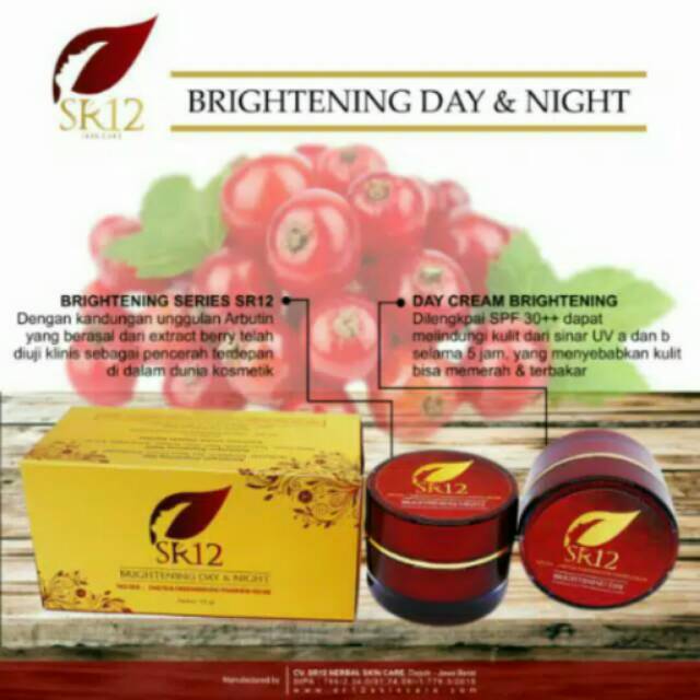 Brightening day & night cream