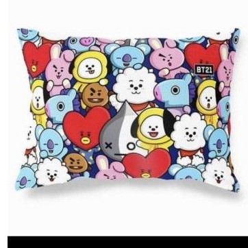 Bantal guling printing BTS BT21 kpop
