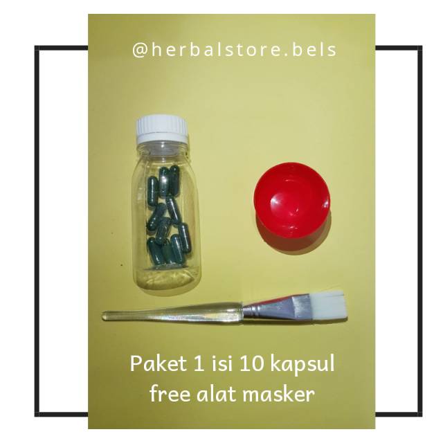 MASKER SPIRULINA TIENS