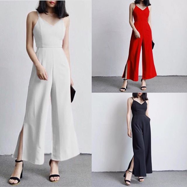 Cut Side Jumpsuit