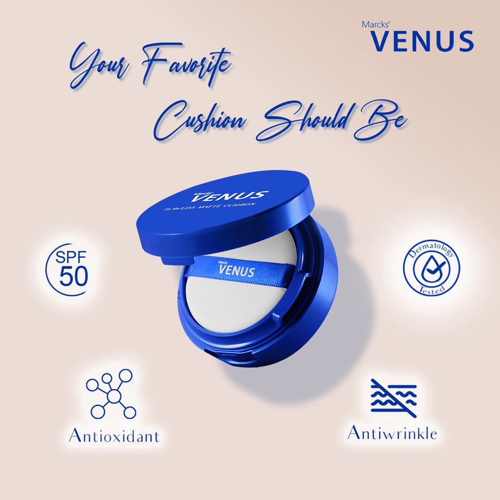 Marcks Venus Flawless Matte Cushion