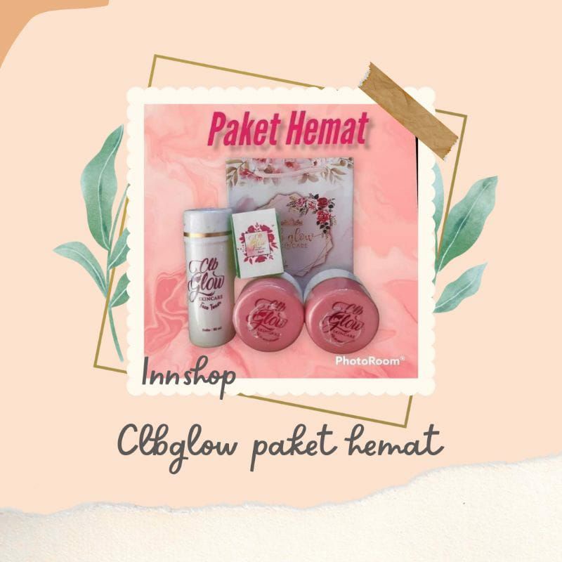PAKET CLB GLOW 2 CREAM