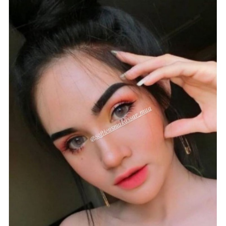BISA COD/INSTANT ✅ SOFTLENS NEWBLUK GRAY NORMAL & MINUS