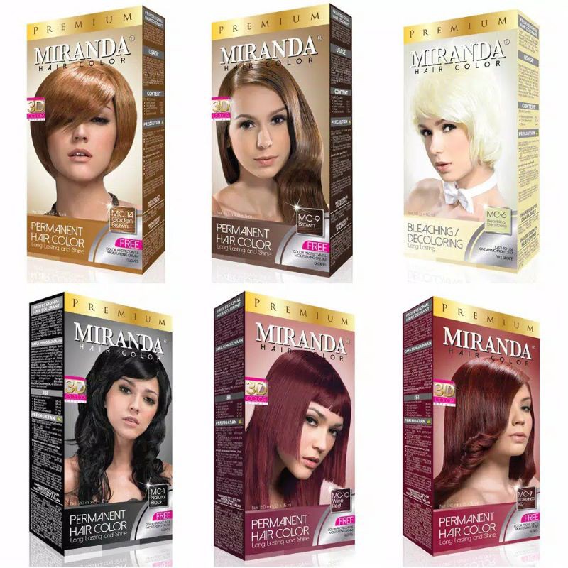 MIRANDA HAIR COLOR PERMANENT 3D