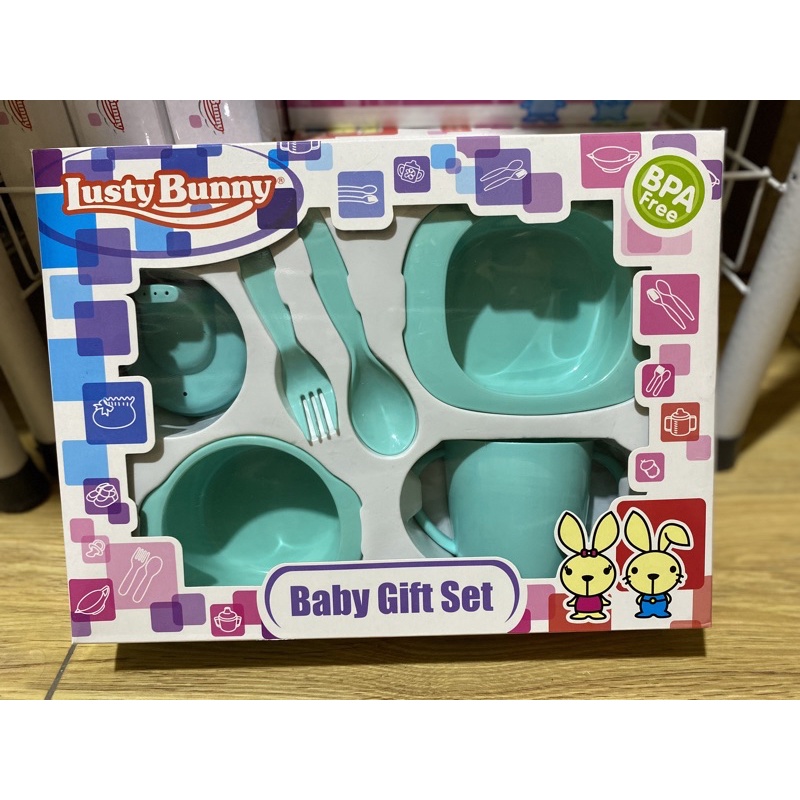 FEEDING SET LUSTY BUNNY