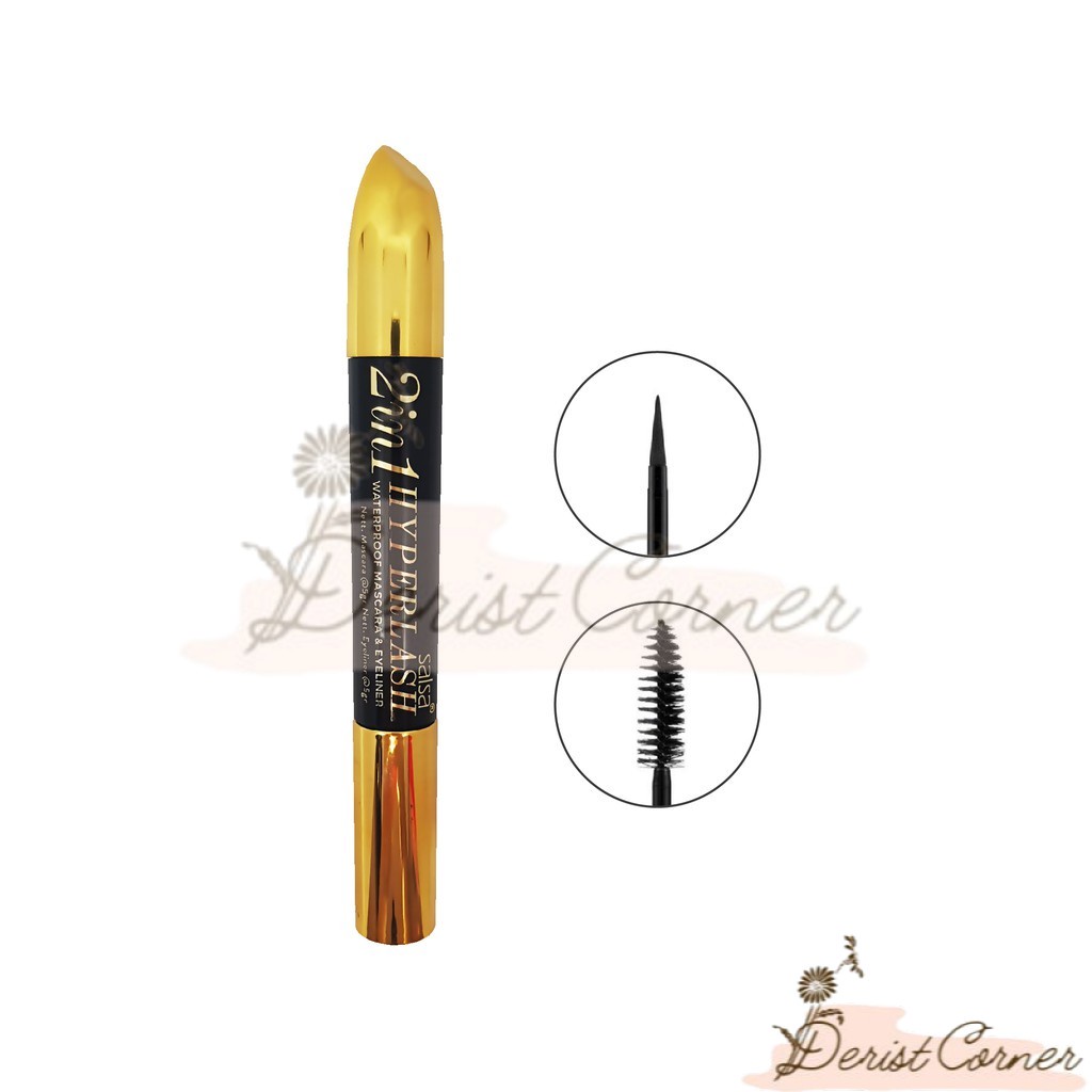 Salsa Hyperlash Waterproof Mascara 2in1 Maskara