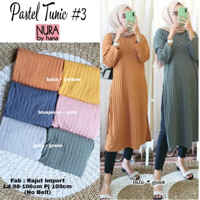 pastel tunic