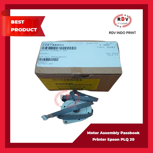 Motor Assembly Passbook Printer Epson PLQ 20