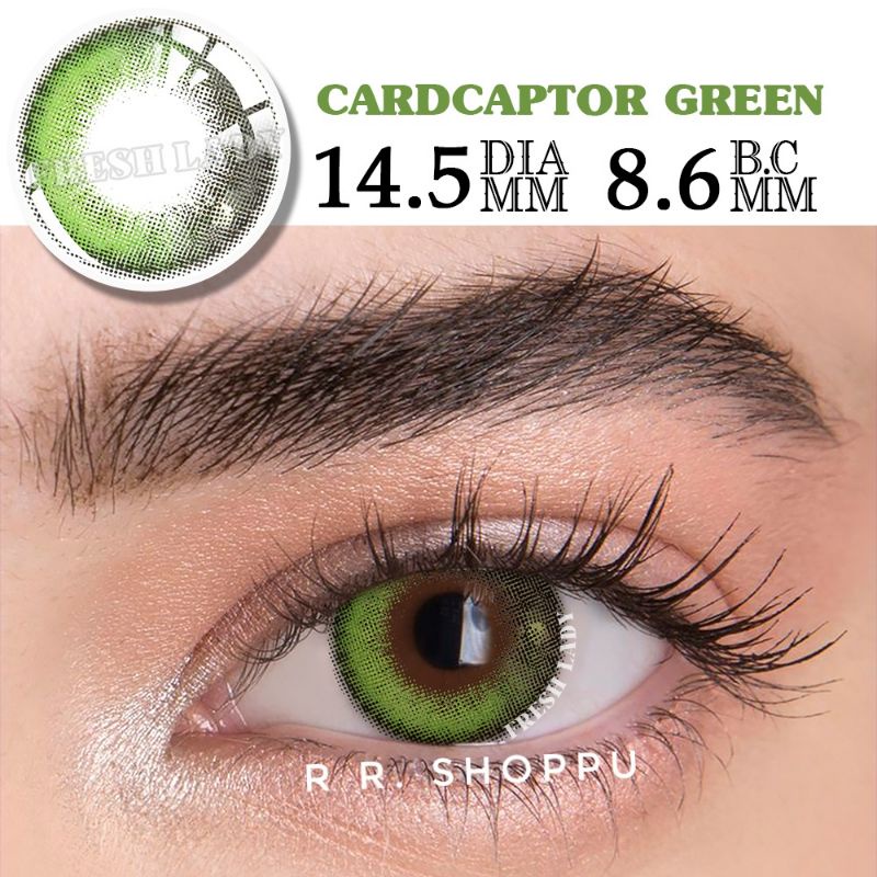 Softlens hijau Cardcaptor CC FA03-2