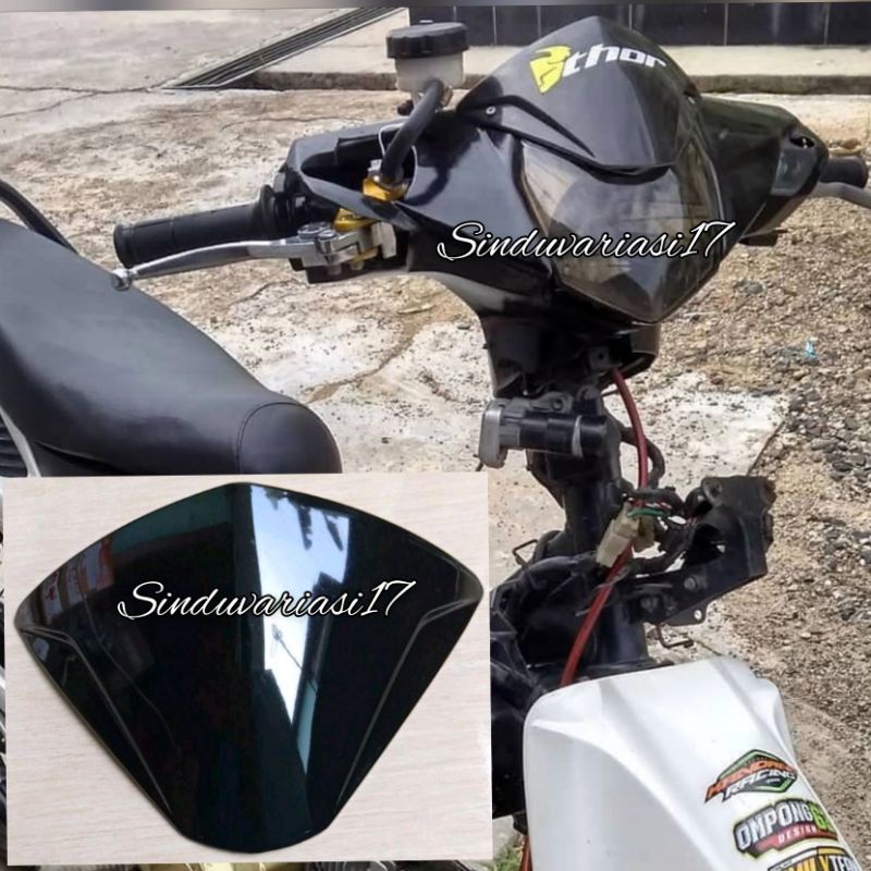 Visor Revo 100 Bahan Tebal