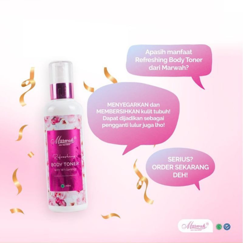 Refreshing body toner marwah