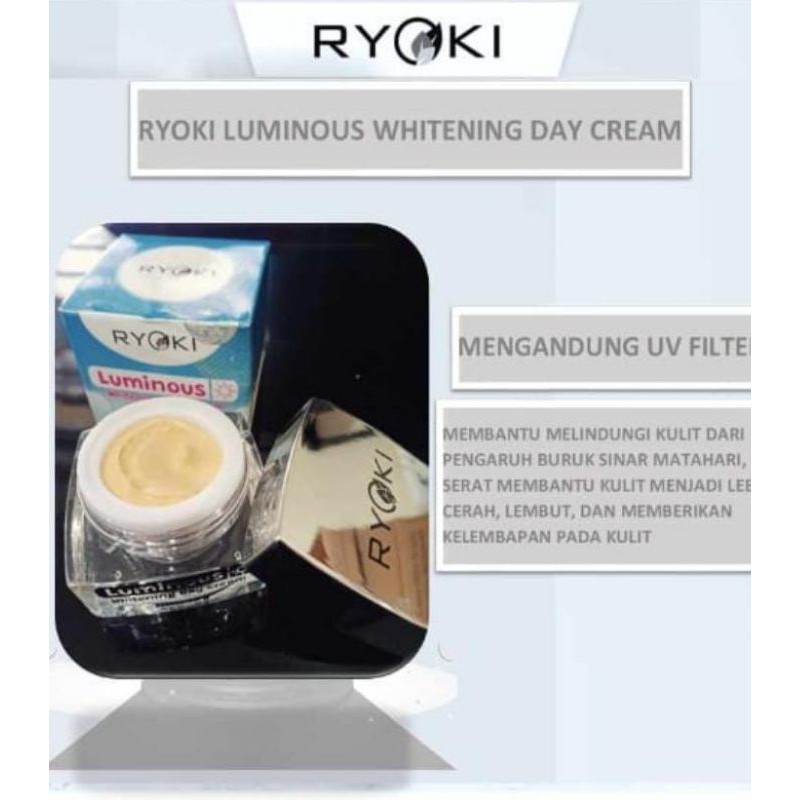 RYOKI luminos day cream