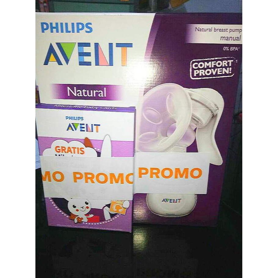 SCF330/20 AVENT NAT BREASTPUMP MANUAL + BOTTLE