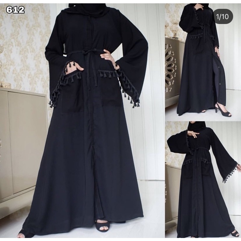 abaya hitam