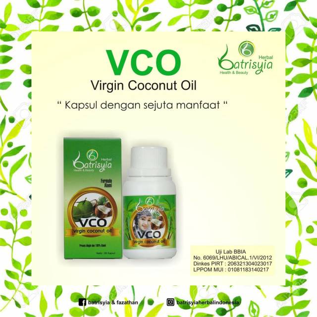 VCO kapsul 90butir Batrisyia