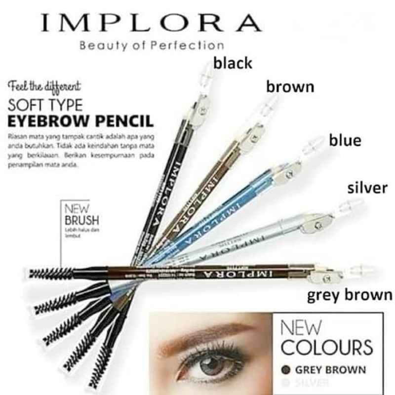 Implora pensil alis 2in1 / eyebrow BPOM/implora/ original