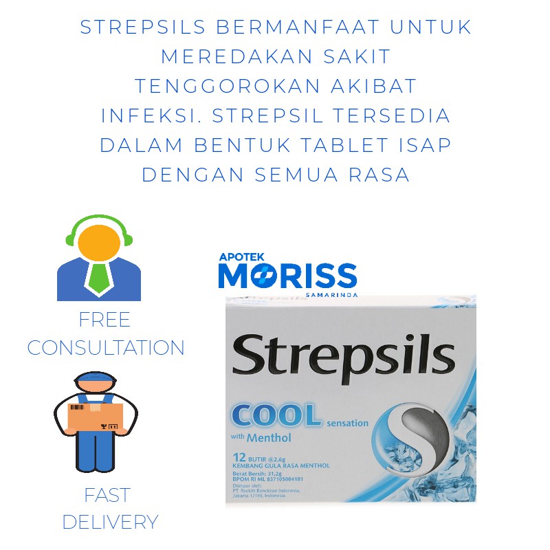 STREPSILS/ORIGINAL/COOL/ LEMON ISI 12 TABLET