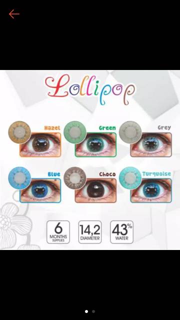 Soflens Lollipop (free cairan+cepuk)